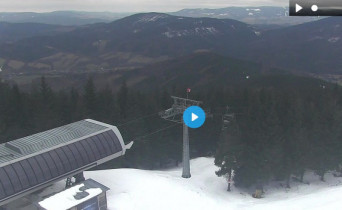 Obraz podglądu z kamery internetowej Kouty nad Desnou - The ski resort